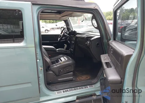 2007 Hummer H2 Suv z USA, uszkodzony, nr VIN 5GRGN23U27H102954